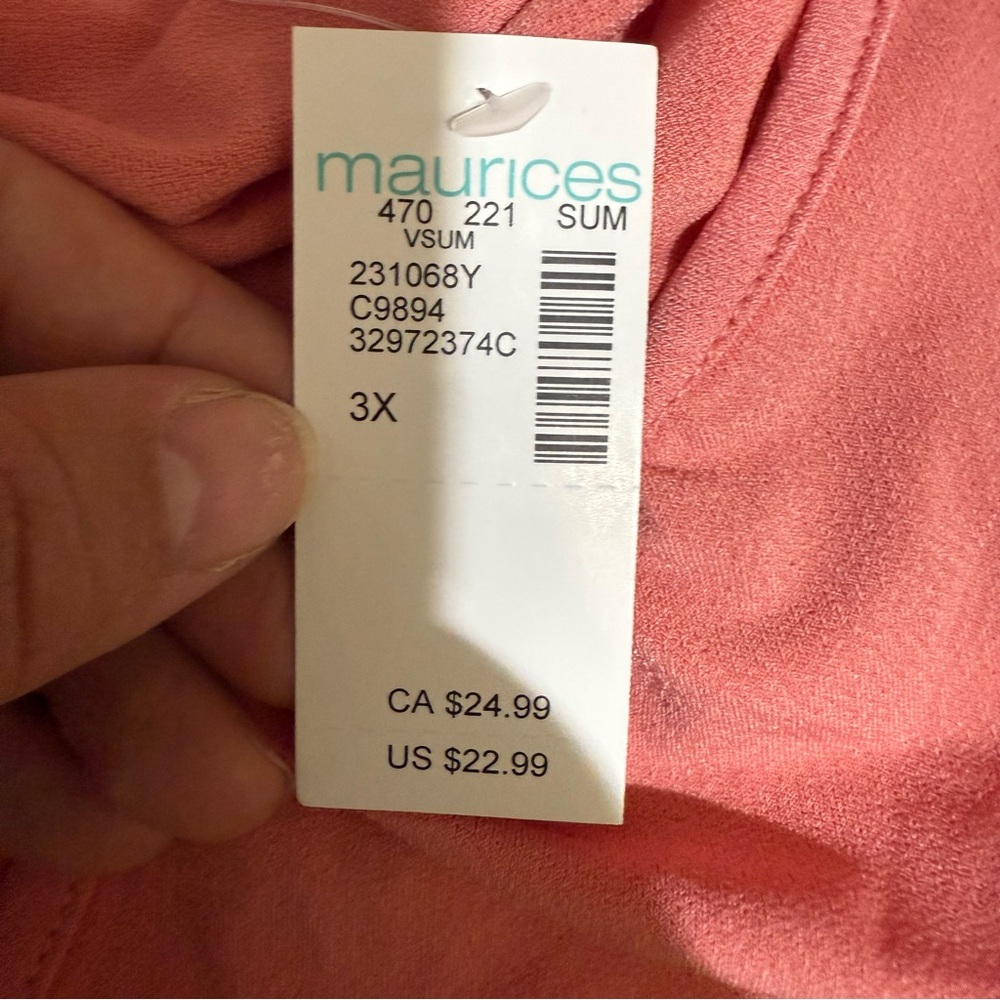 Maurices Coral Tank Top - Picture 6 of 11